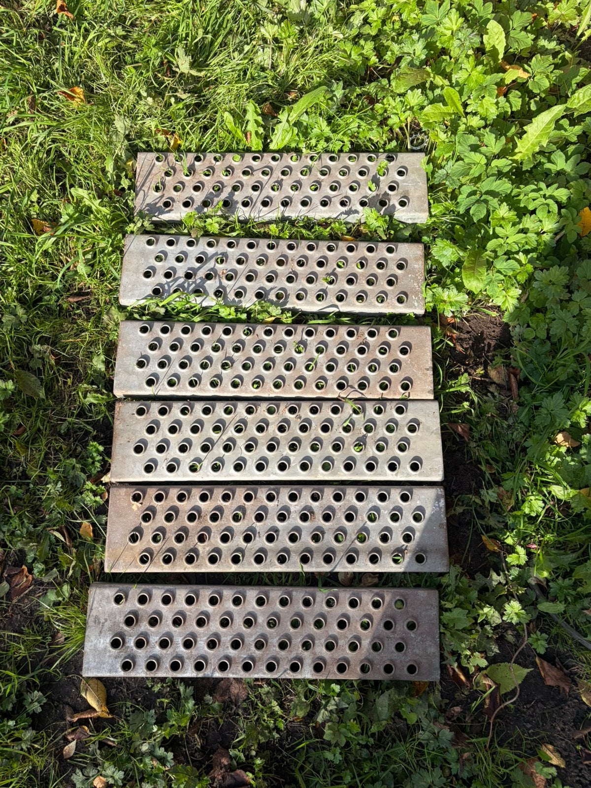 Stalen trap treden, Doe-het-zelf en Verbouw, Ophalen of Verzenden, 2 tot 4 meter