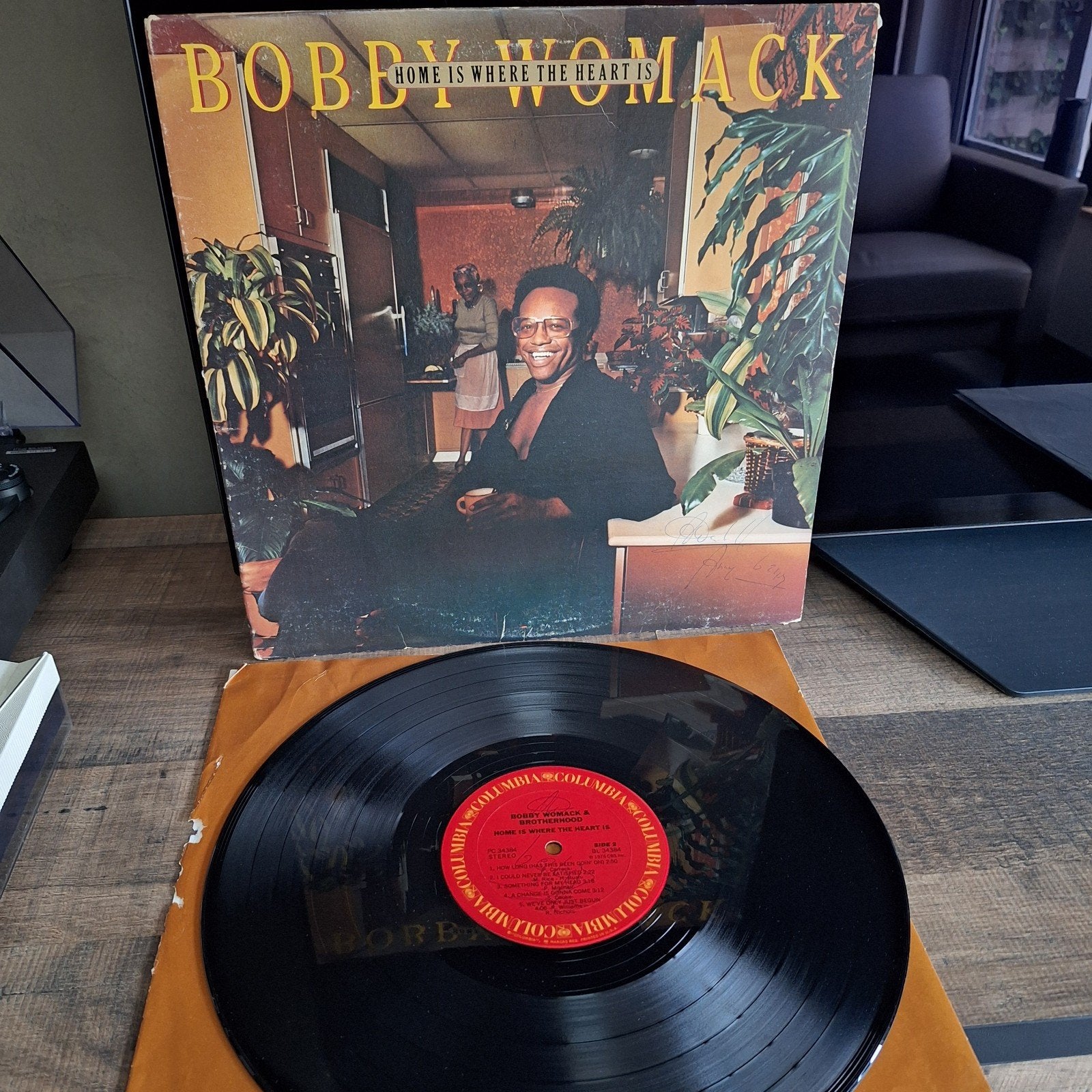 Bobby womack home is where the heart is, LP, Gebruikt, Funk, Ophalen of Verzenden