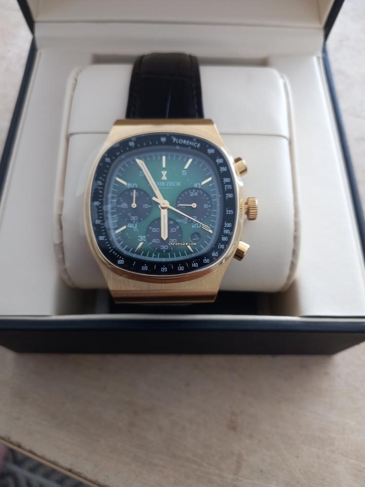 Herenhorloge Jacob Zech Florence ophalen dordrecht, Overige materialen, Nieuw, Kunststof, Ophalen