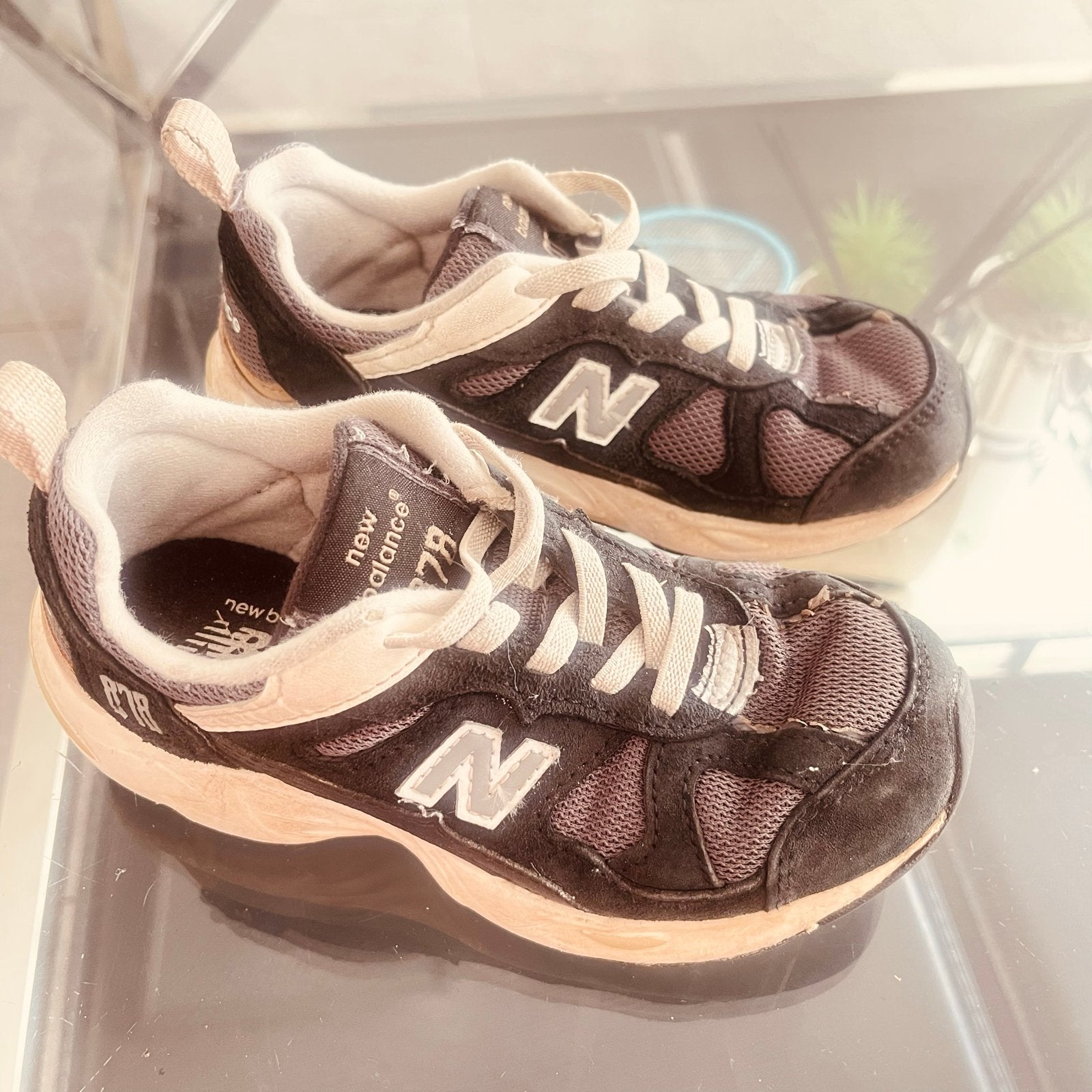 New Balance sneakers maat 28, Ophalen, Gebruikt, Jongen of Meisje, Sportschoenen
