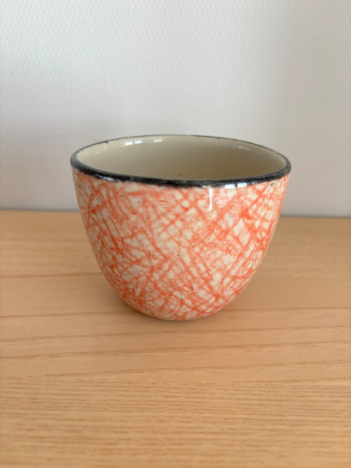 Whimsy cup Willem Zwiers, Ophalen of Verzenden, Zo goed als nieuw, Keramiek, Overige stijlen