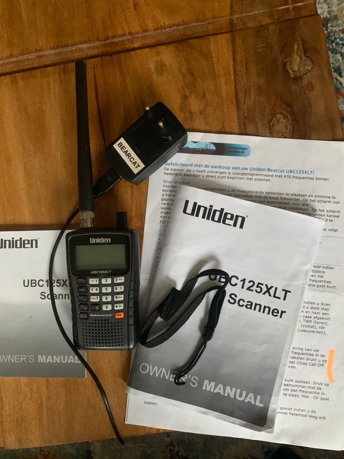 Uniden UBC125XLT, Ophalen, Gebruikt, 500 kanalen of meer, Draagbaar