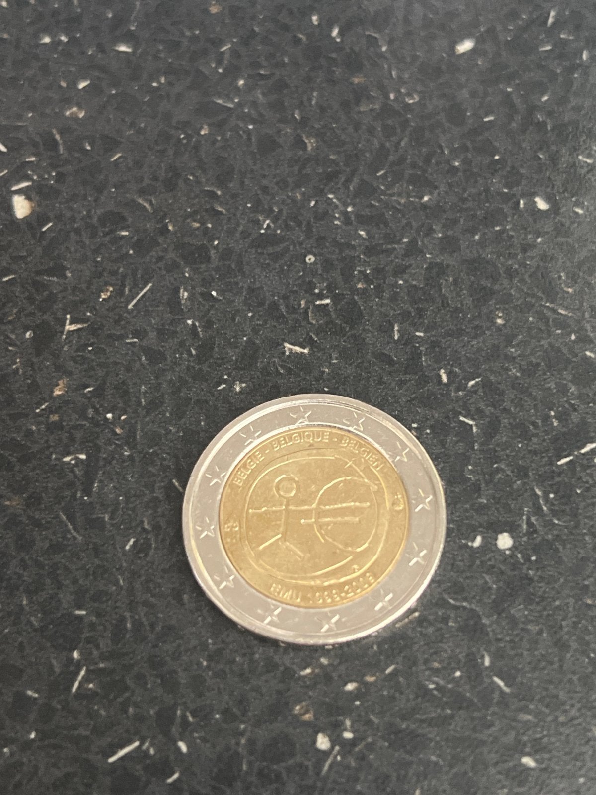 Zeldzame Belgische 2 Euro Munt - EMU 1999-2009, Ophalen of Verzenden, België, 2 euro, Losse munt