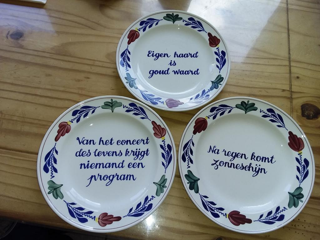 Boeren Bond borden met tekst, Ophalen of Verzenden