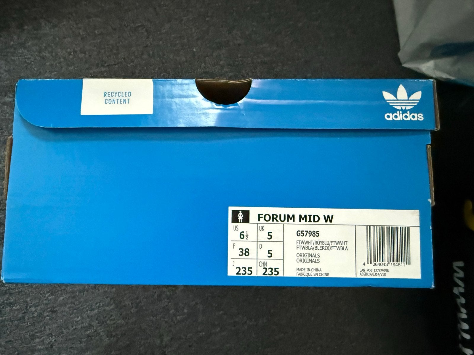 Adidas Forum Mid W - Nieuw in doos maar 38, Ophalen of Verzenden, Nieuw, Wit, Sneakers of Gympen