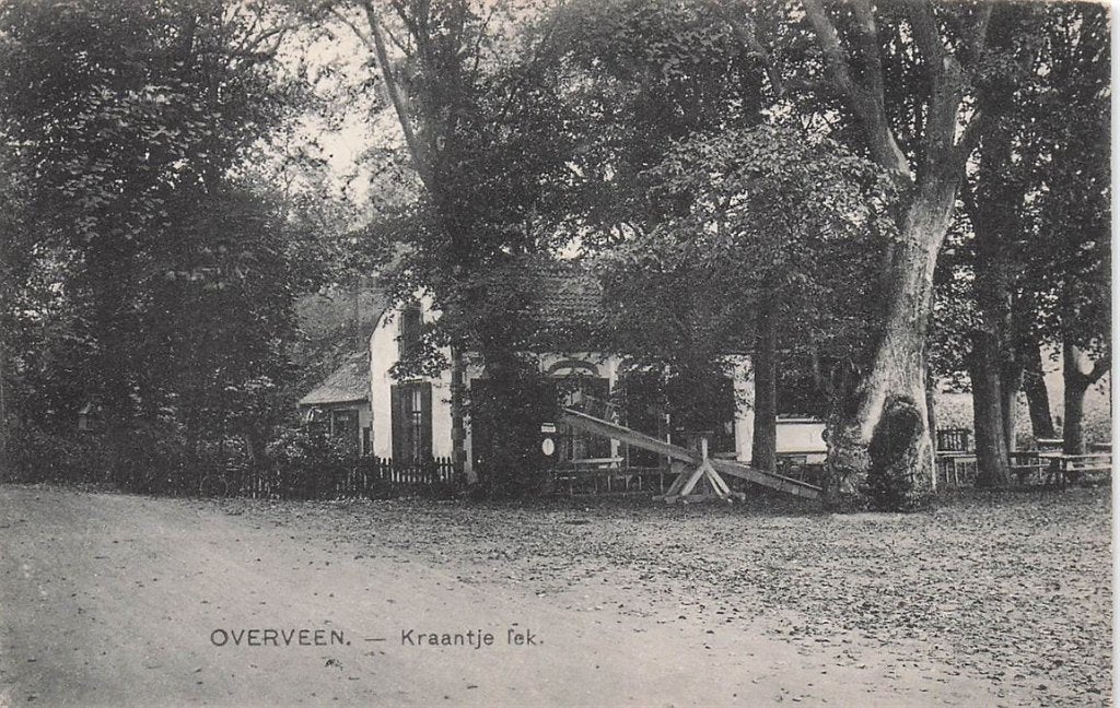 702-496-013 Overveen Kraantje Lek, Ophalen of Verzenden, Voor 1920, Noord-Holland