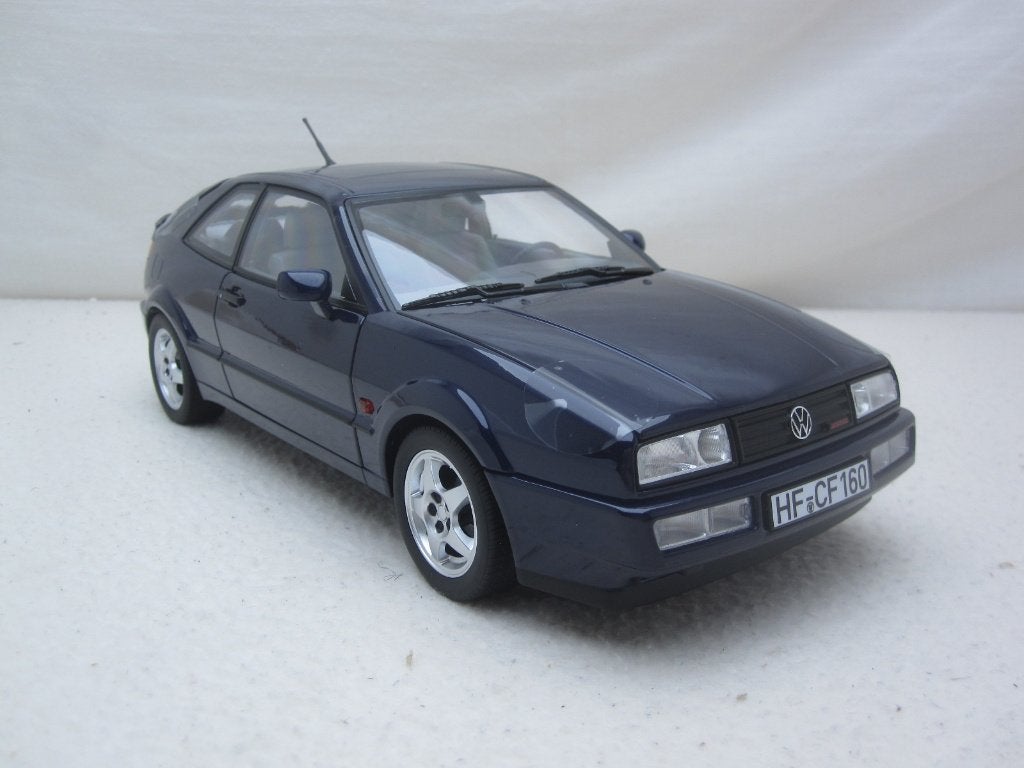 VW Corrado VR6 1992 Aqua Blue 1:18 Norev Limited Edition, Ophalen of Verzenden, Nieuw, Auto, Norev