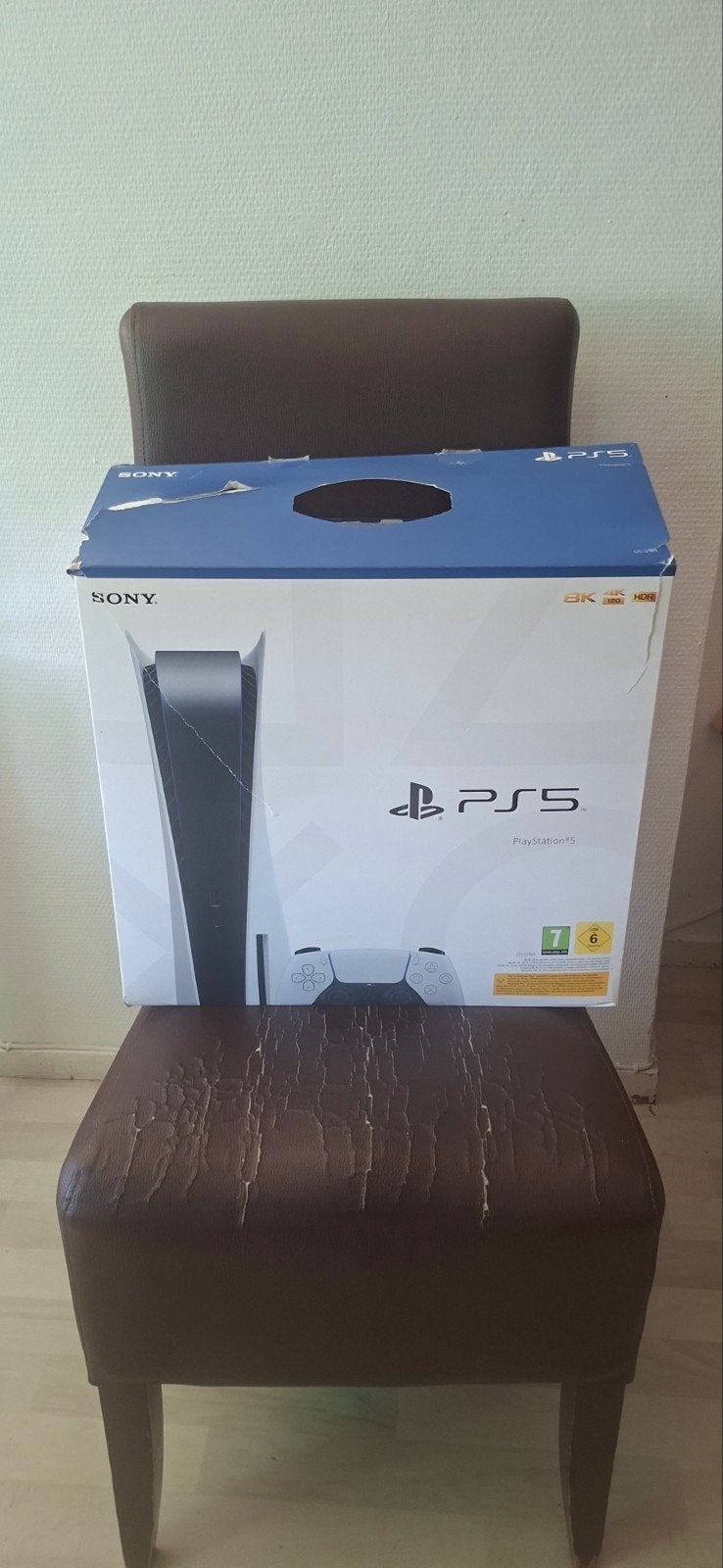Lege PS5 doos te koop aangeboden, Ophalen of Verzenden, Gebruikt