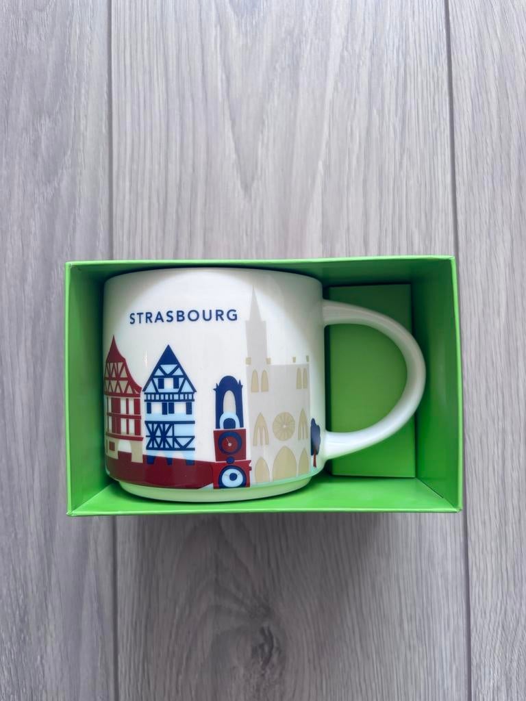 Starbucks You Are Here Collection mok Straatsburg, Ophalen of Verzenden, Nieuw, Overige stijlen, Kop(pen) en/of Schotel(s)