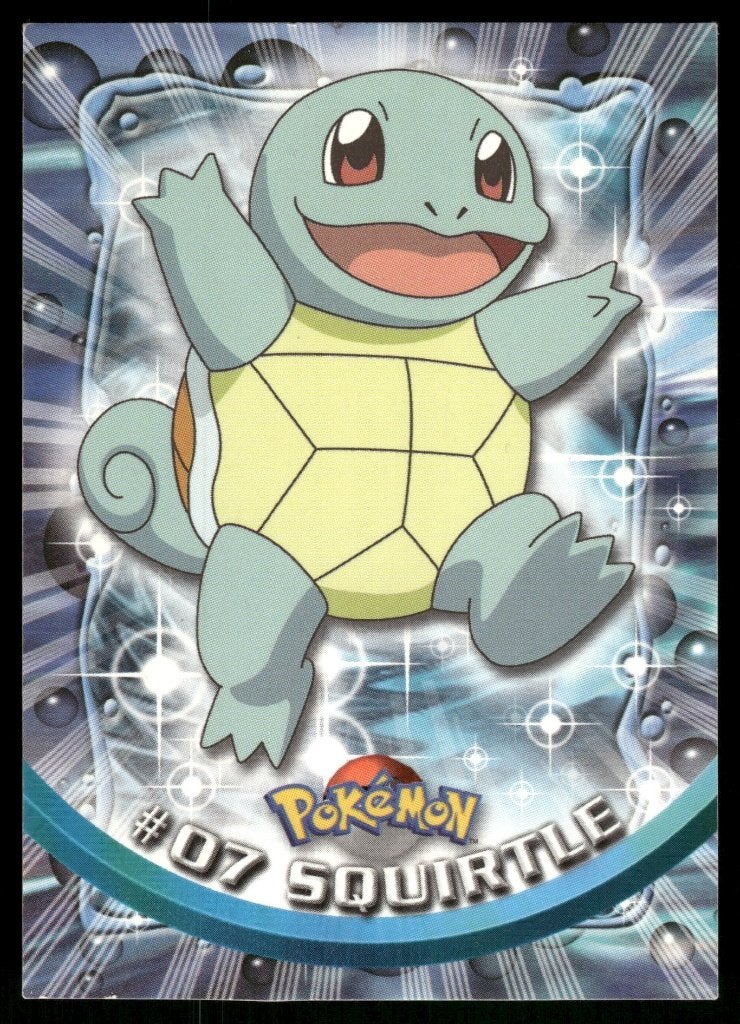 Squirtle 7/144 - Topps Series 1 (NM), Verzenden, Gebruikt