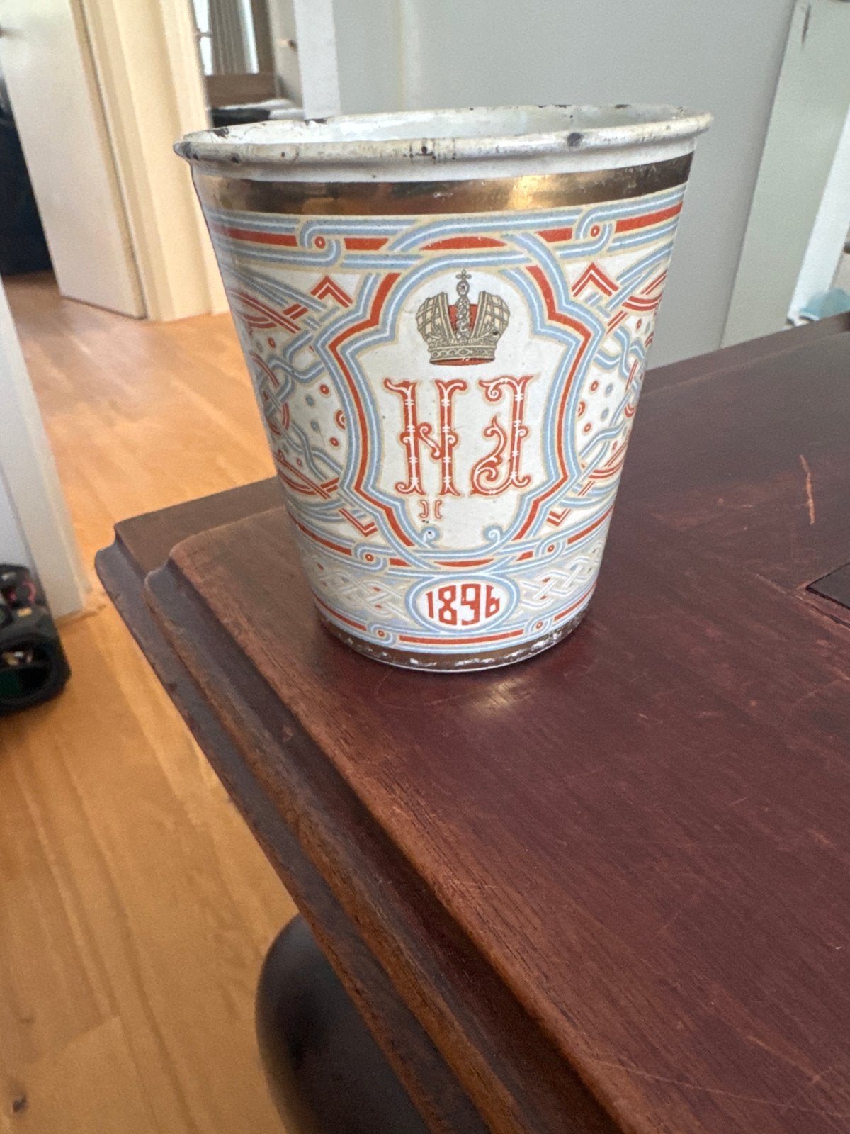 Historische Russische Kroningsbeker 1896, Ophalen of Verzenden