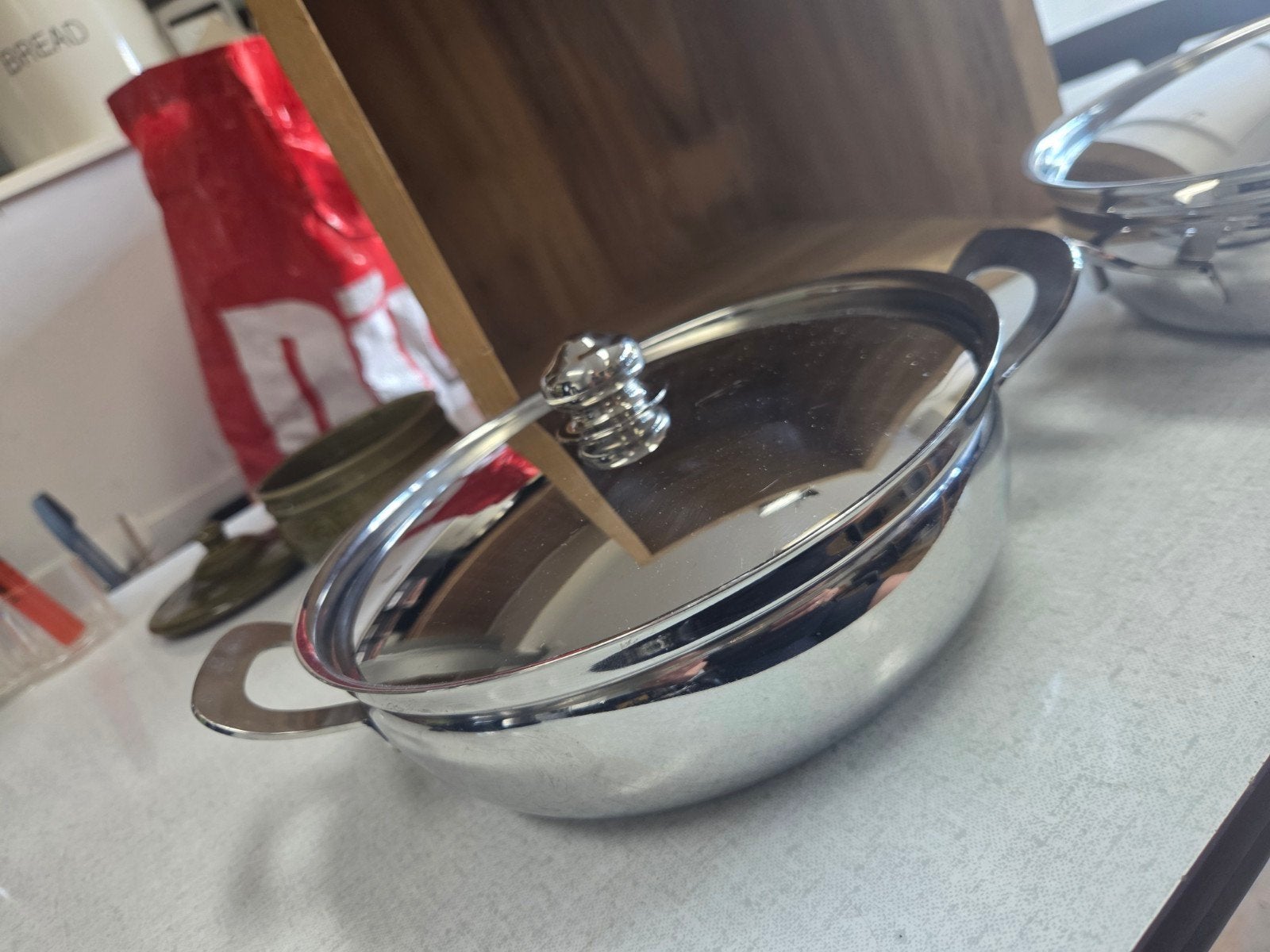 Gero Zilmeta Opdekschalen - 21cm doorsnede, Gebruikt, Schaal, Rond, Ophalen of Verzenden