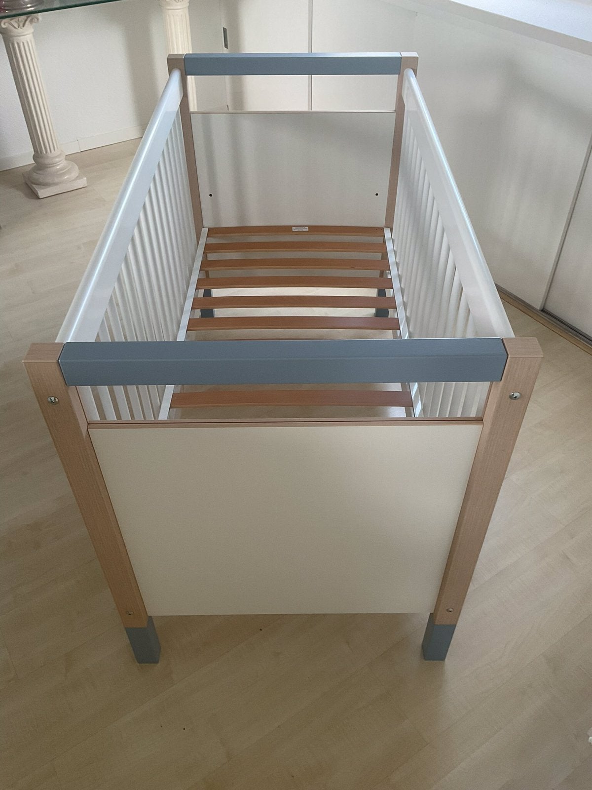 kinderledikantje met matrasje, Kinderen en Baby's, Ophalen, Zo goed als nieuw, Ledikant