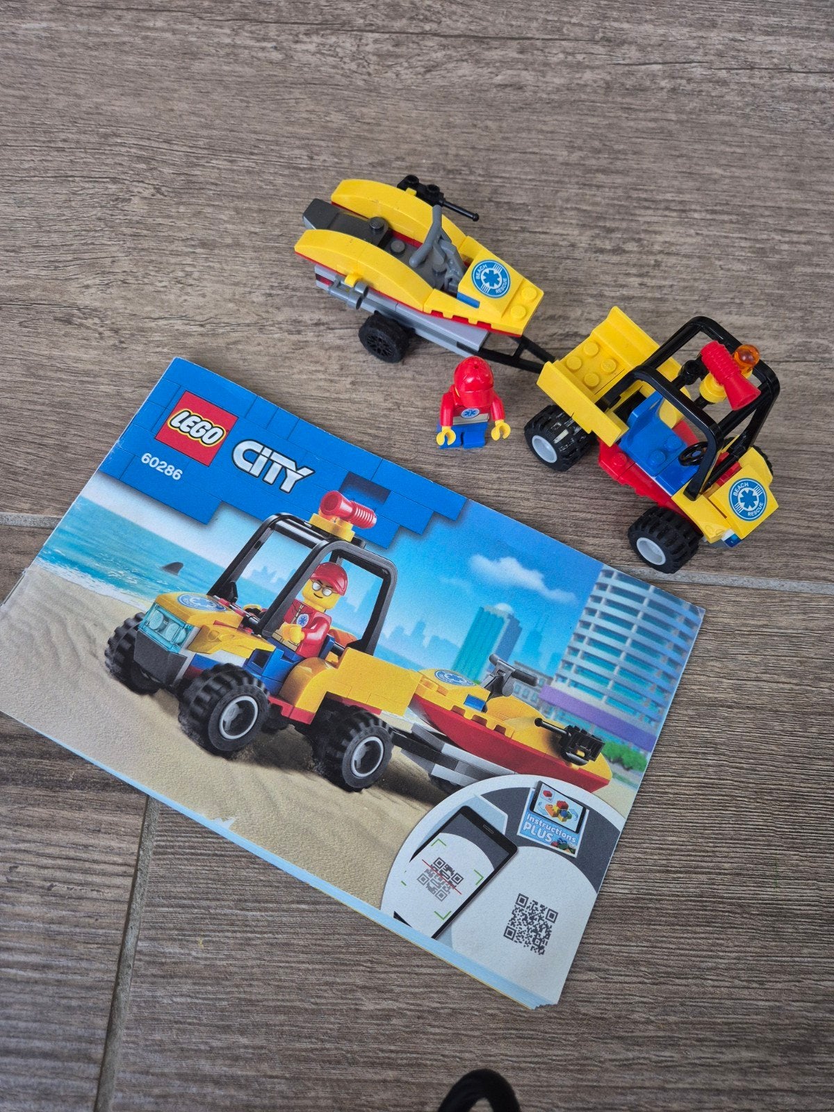 LEGO City 60286 Strandreddingsvoertuig met jetski, City, Lego, Ophalen of Verzenden, Zo goed als nieuw