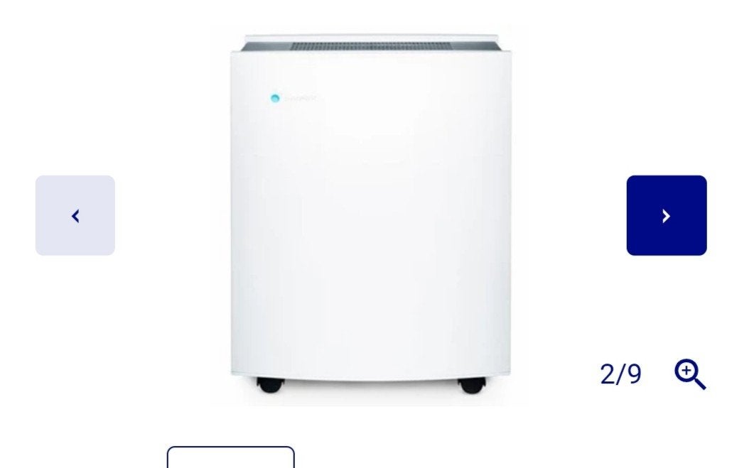 Blueair Classic 605 SmokeStop, Witgoed en Apparatuur, 3 snelheden of meer, Ophalen of Verzenden, Zo goed als nieuw, Mobiele airco