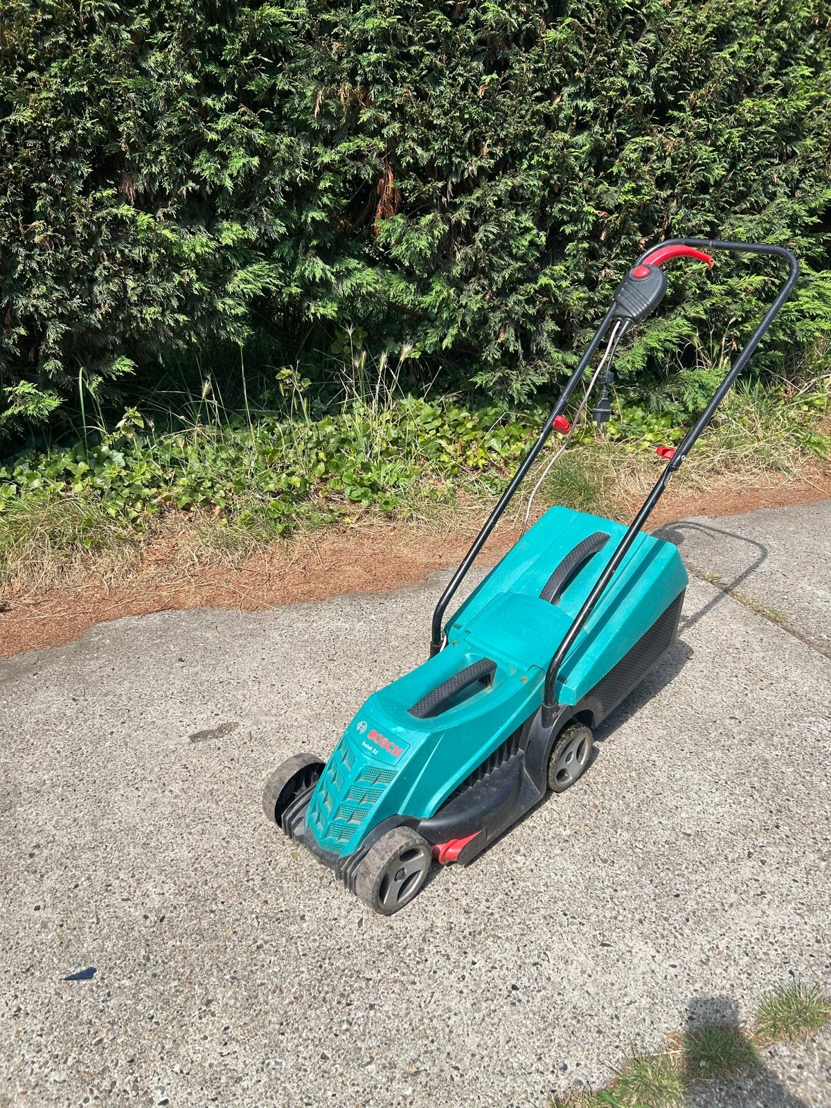 Bosch Rotak 32 elektrische grasmaaier - Werkend, Ophalen, Cirkelmaaier, Gebruikt, Elektrische grasmaaier
