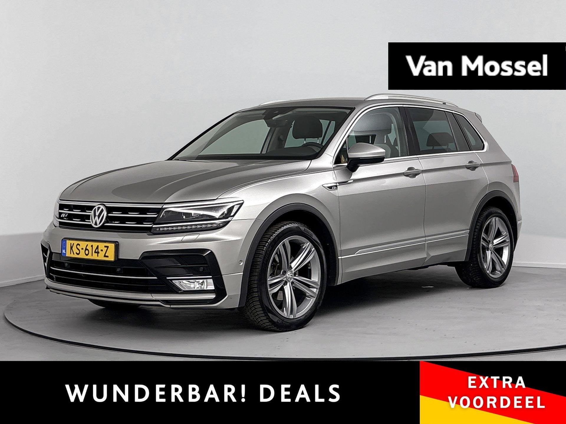 Volkswagen Tiguan 1.4 TSI Highline R-line | 1e Eigenaar | Or, 12 maanden, Euro 6, 4 cilinders, Grijs