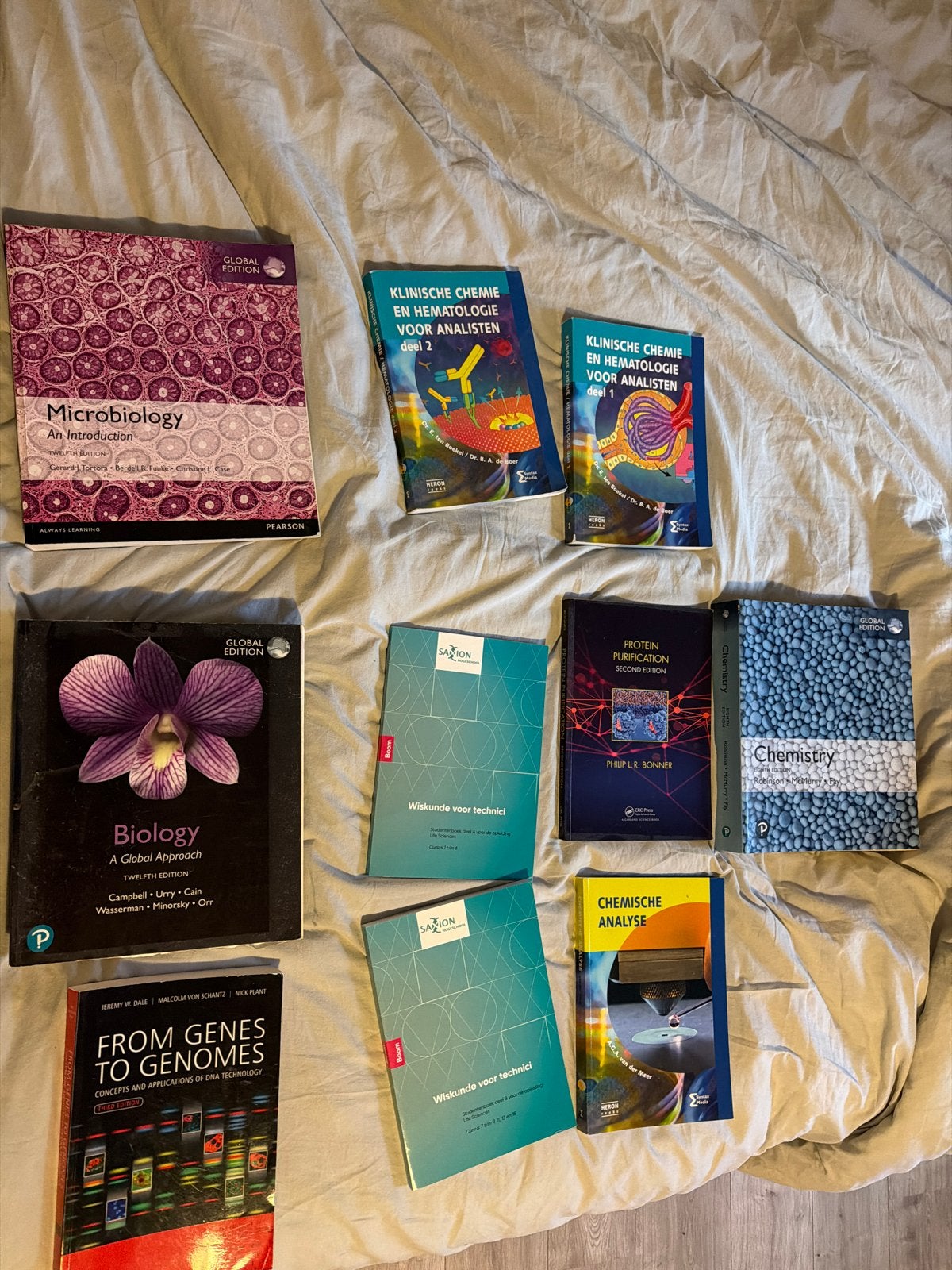 Diverse studieboeken Life Sciences/Analisten (HBO), Boeken, Ophalen of Verzenden, Beta, Zo goed als nieuw, HBO