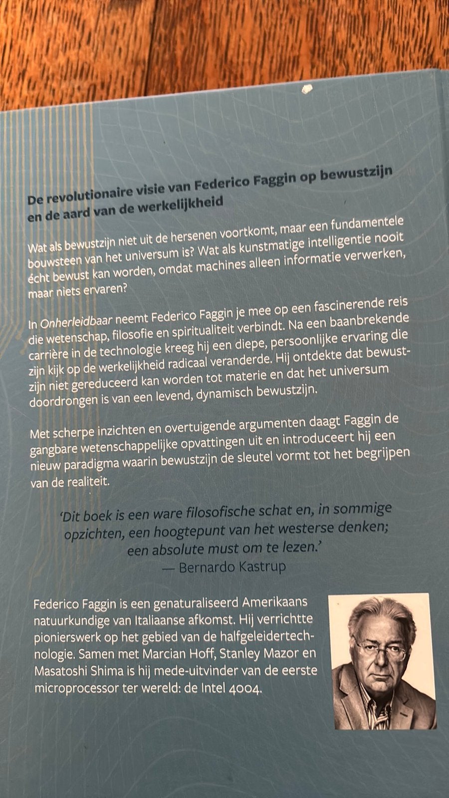 Onherleidbaar geschreven door federico faggin, Ophalen of Verzenden, Zo goed als nieuw