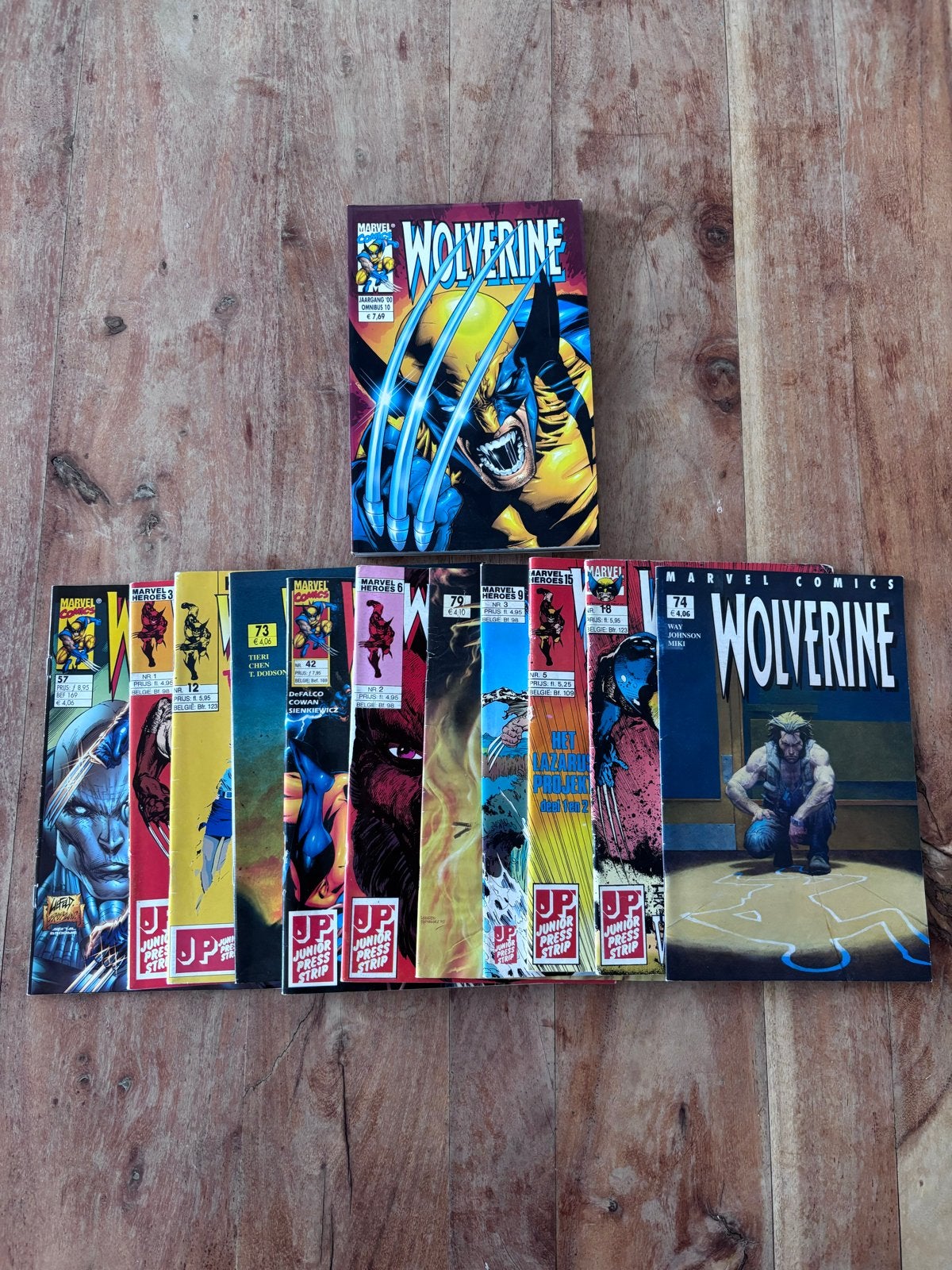 Collectie Nederlandse Wolverine Comics - Marvel Heroes, Meerdere stripboeken, Ophalen of Verzenden, Gelezen