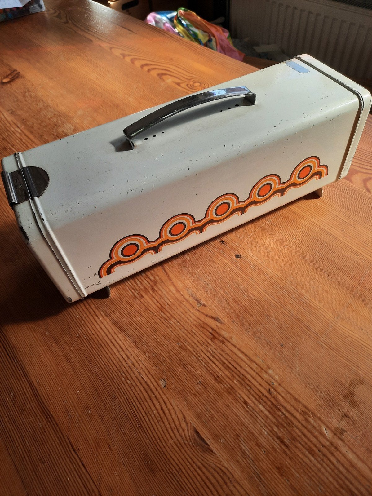 Vintage ontbijtkoektrommel Brabantia  - Jaren '70 Stijl, Ophalen of Verzenden