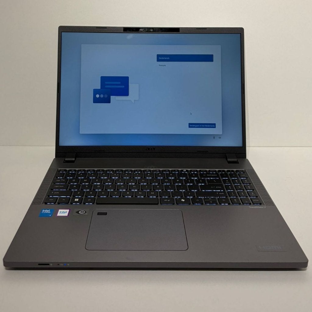 Acer TravelMate P2 16 TMP216-51-G2-TCO-56LZ 16inch Laptop, 2 tot 3 Ghz, Qwerty, Nieuw, SSD