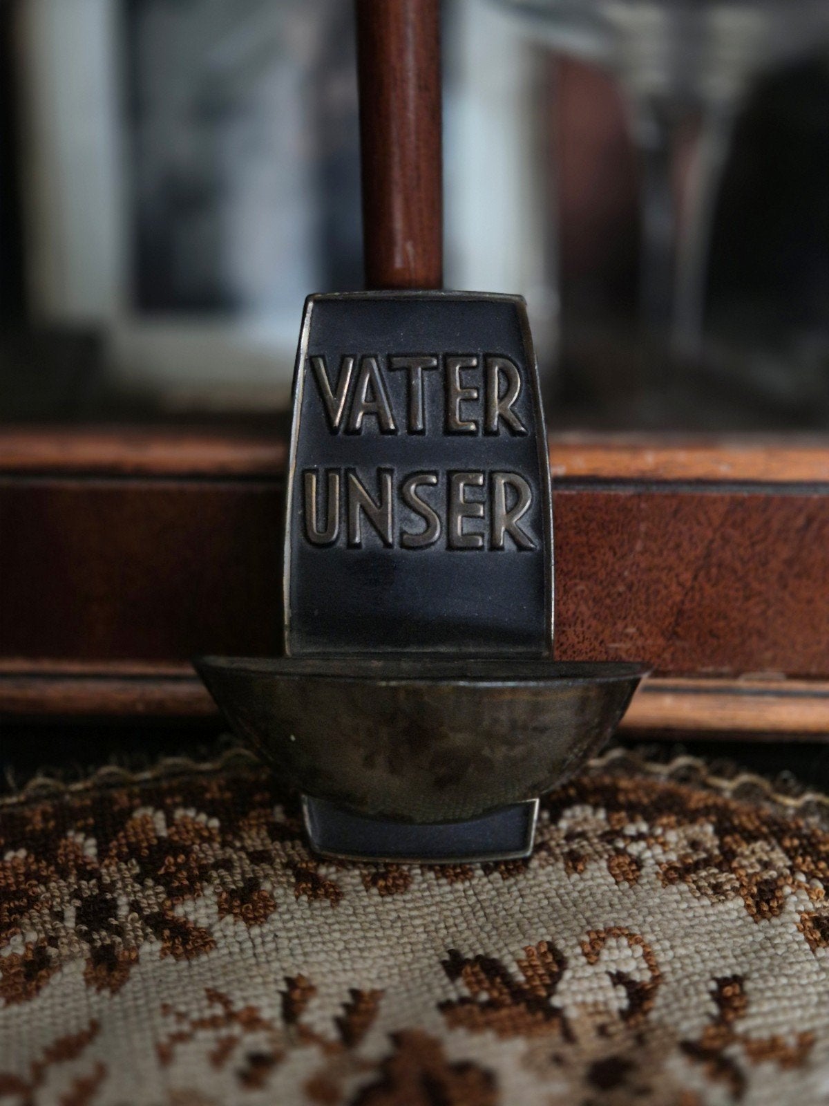 Vintage wijwaterbakje, Ophalen of Verzenden