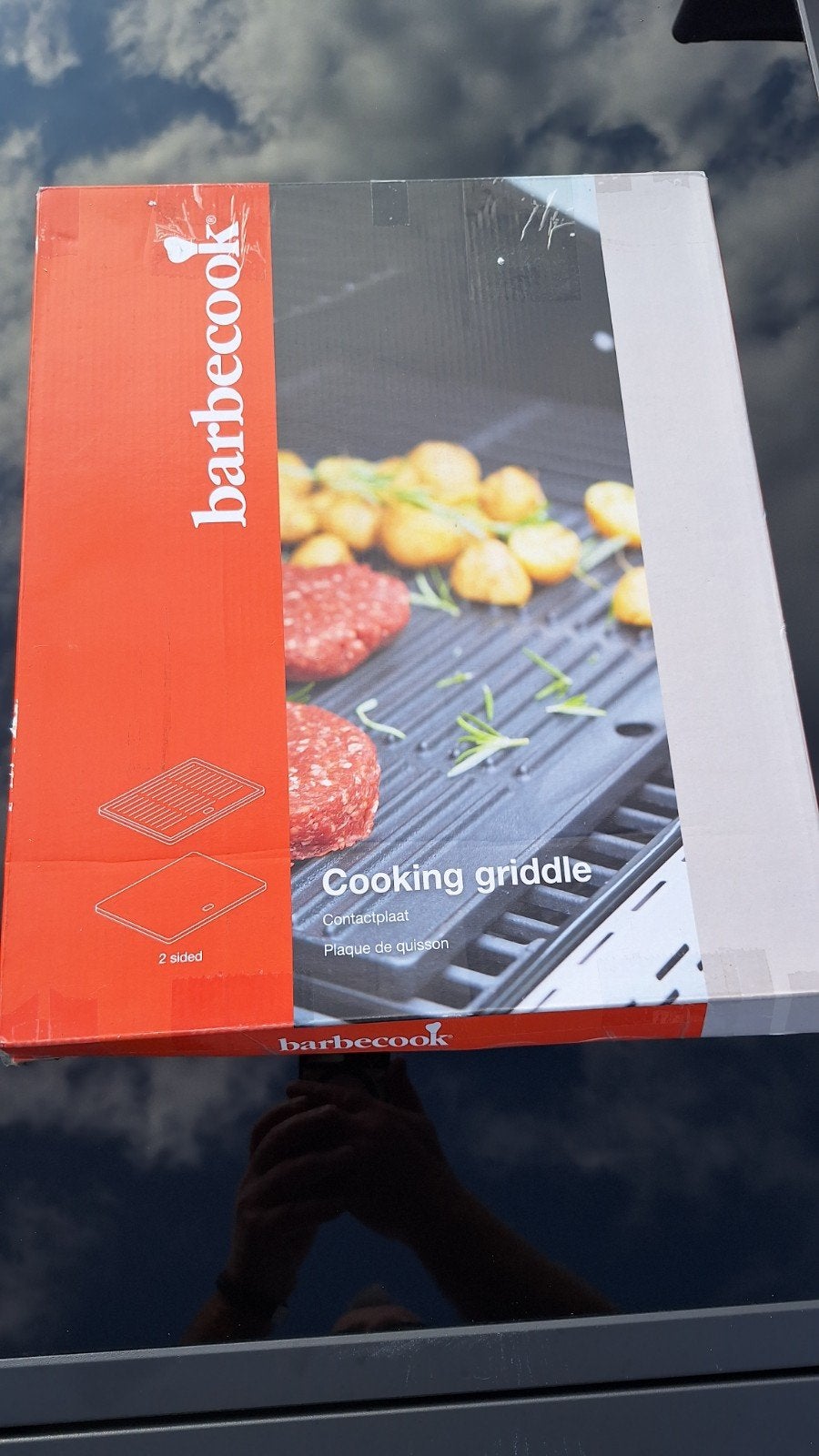 Barbecook kookplaat / grillplaat - 2-zijdig, Ophalen of Verzenden, Nieuw, Barbecook