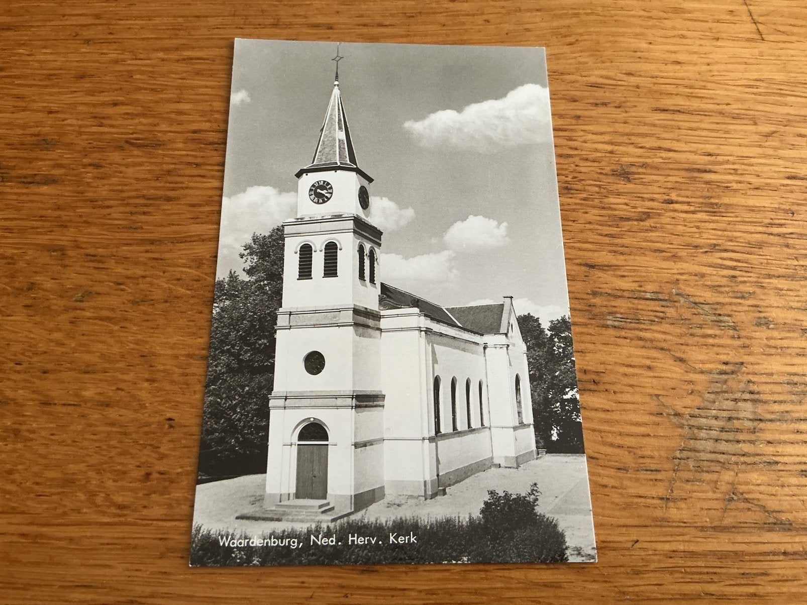 C3450 Waardenburg kerk, Verzamelen, Ansichtkaarten | Nederland, Ophalen of Verzenden