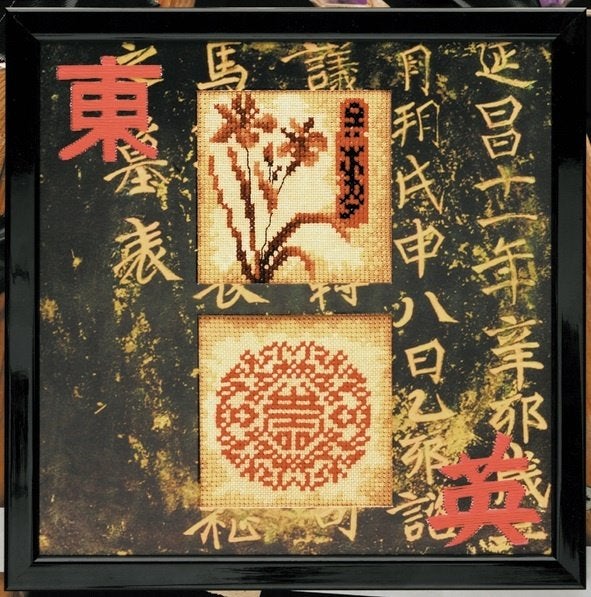 Borduurpakket Chinese cultuur 34688, ., Nieuw, Ophalen of Verzenden, .