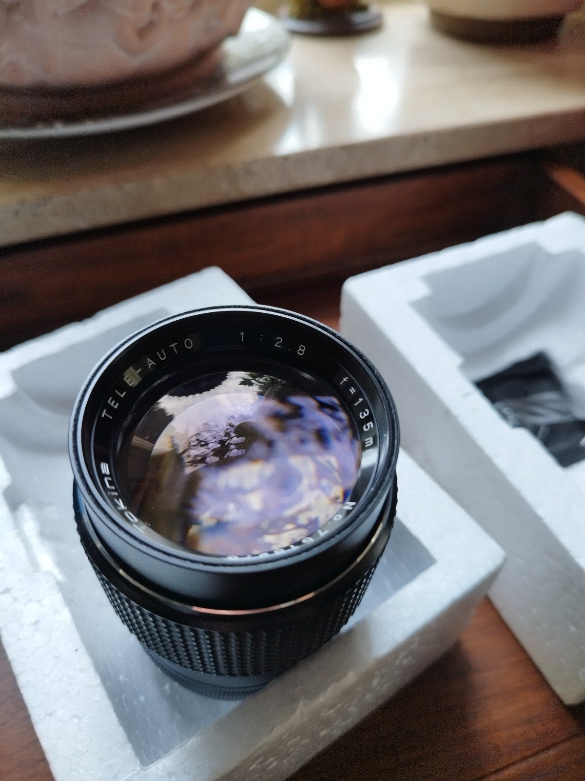 Tokina 135MM 2.8 Nikon F non AI, Tokina, Zo goed als nieuw, Nikon F-mount, 135 mm
