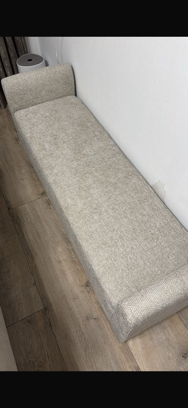 Opbergbank, Ophalen, Zo goed als nieuw, Rechthoekig, 125 cm of meer