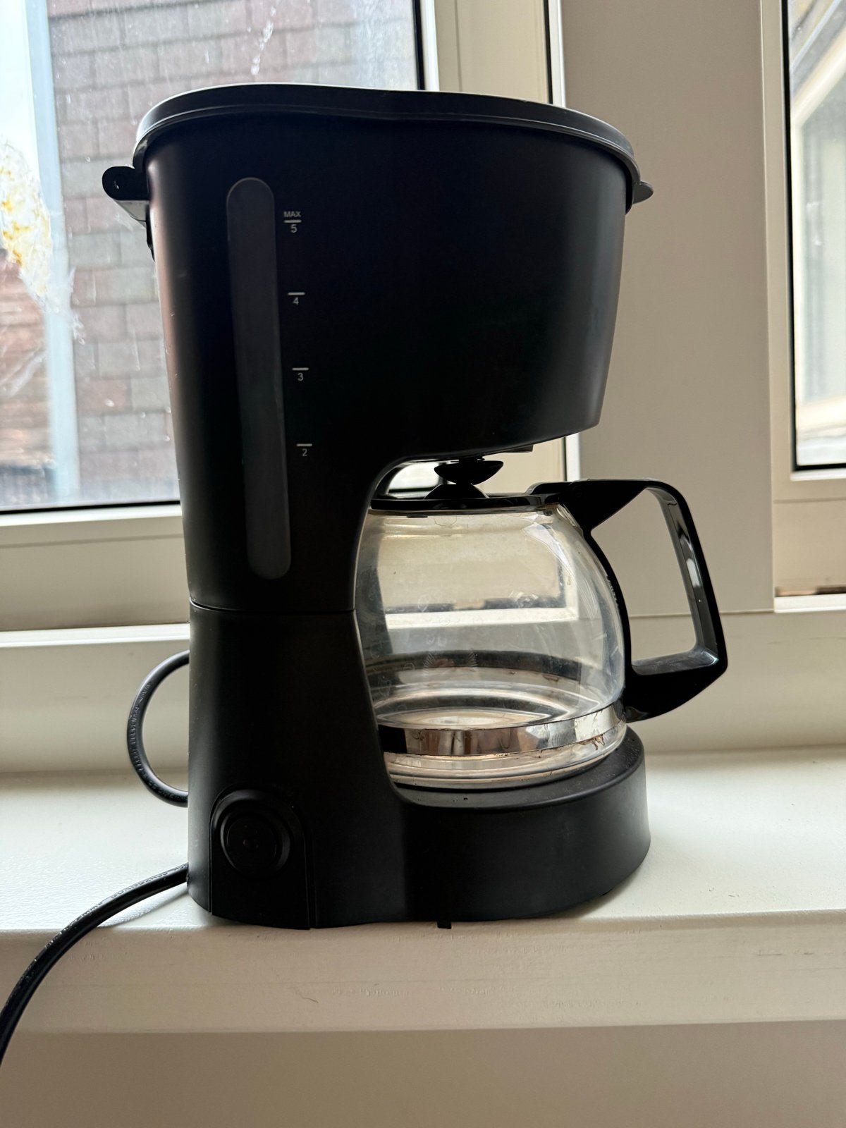 Blokker Koffiezetapparaat (0,6l) Zwart - Zo goed als nieuw, Koffiemachine, Gemalen koffie, Ophalen of Verzenden, Zo goed als nieuw