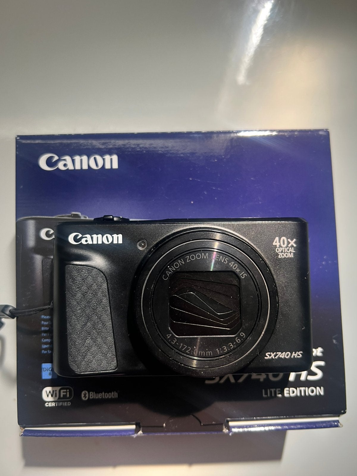 Canon sx740 hs black, Ophalen, Canon, Nieuw, Handleiding