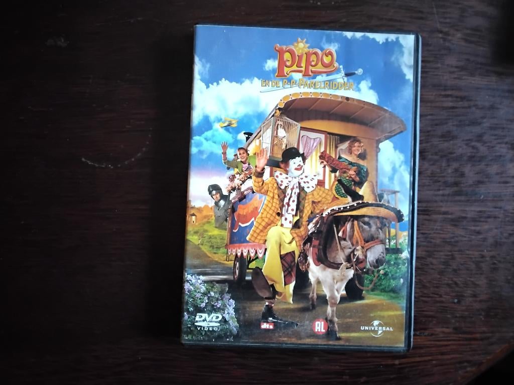 Pipo en de p-p-parelridder, origineel, Cd's en Dvd's, Avontuur, Alle leeftijden, Ophalen of Verzenden, Zo goed als nieuw