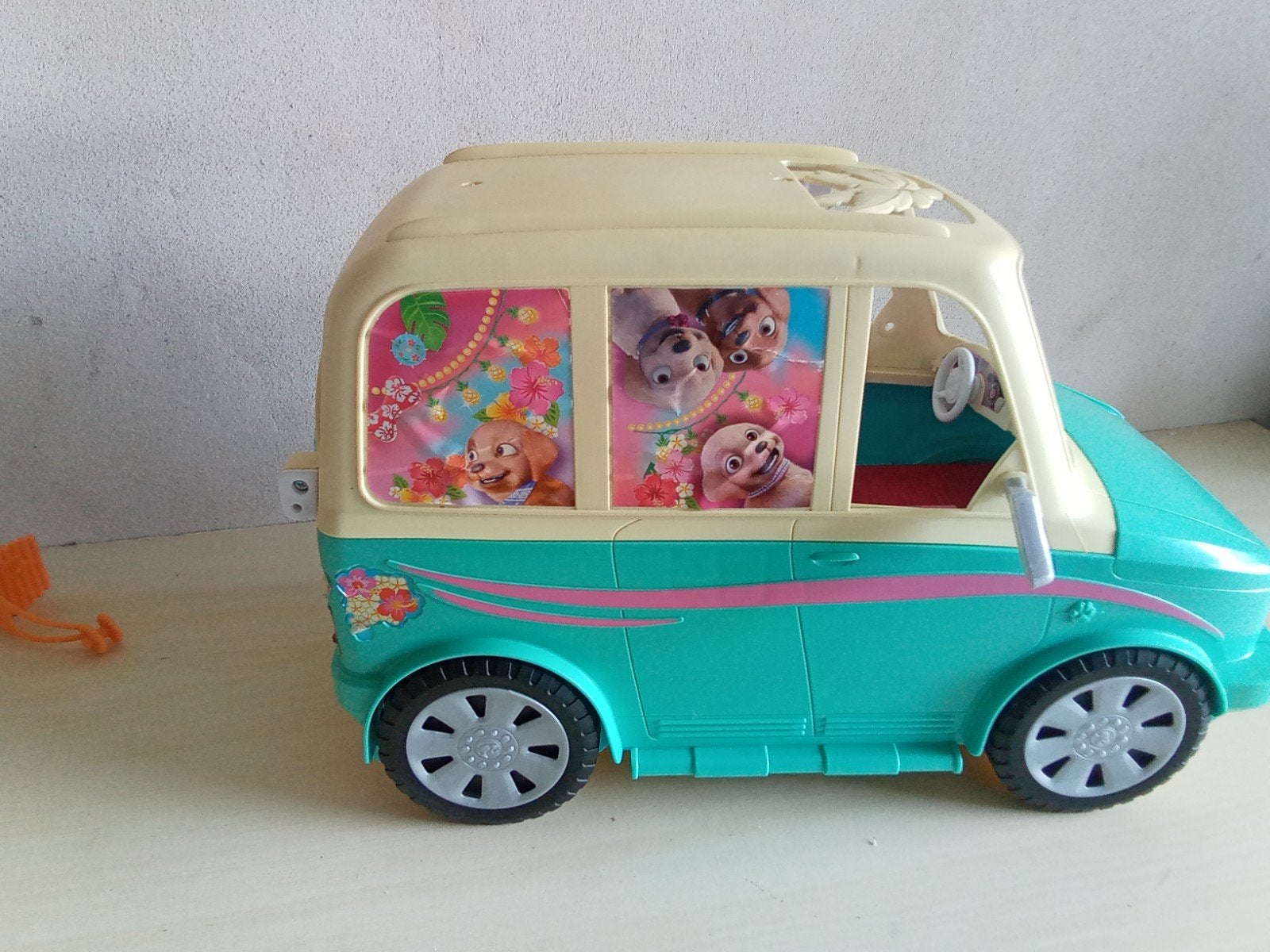Barbie camper, Ophalen of Verzenden, Gebruikt