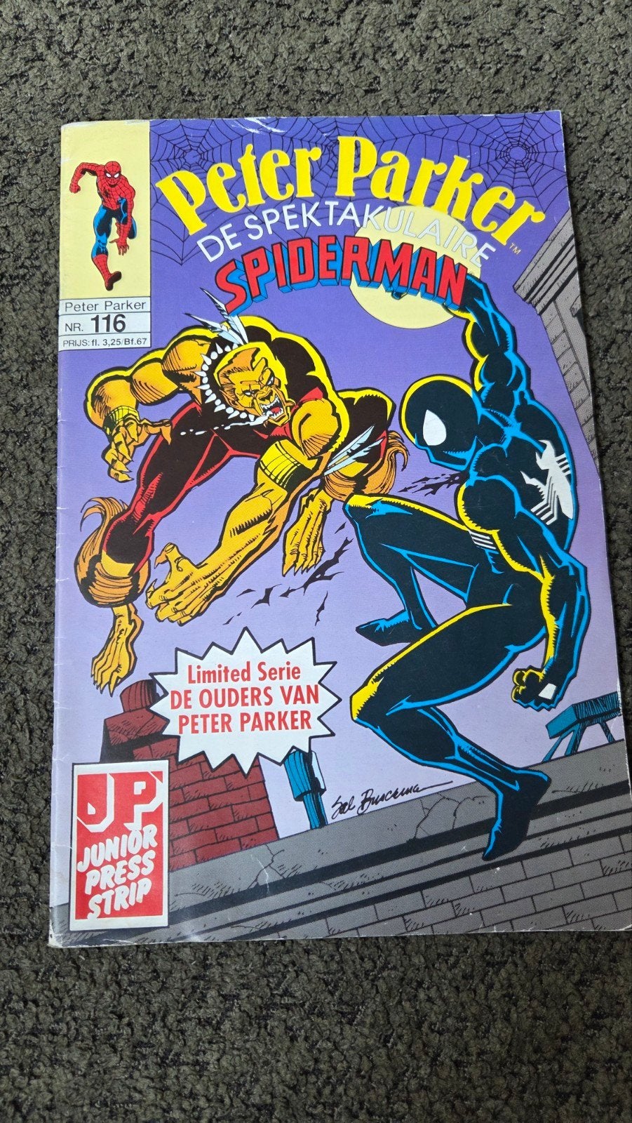 Peter Parker De Spektakulaire Spiderman Nr. 116, Eén stripboek, Ophalen of Verzenden, Gelezen