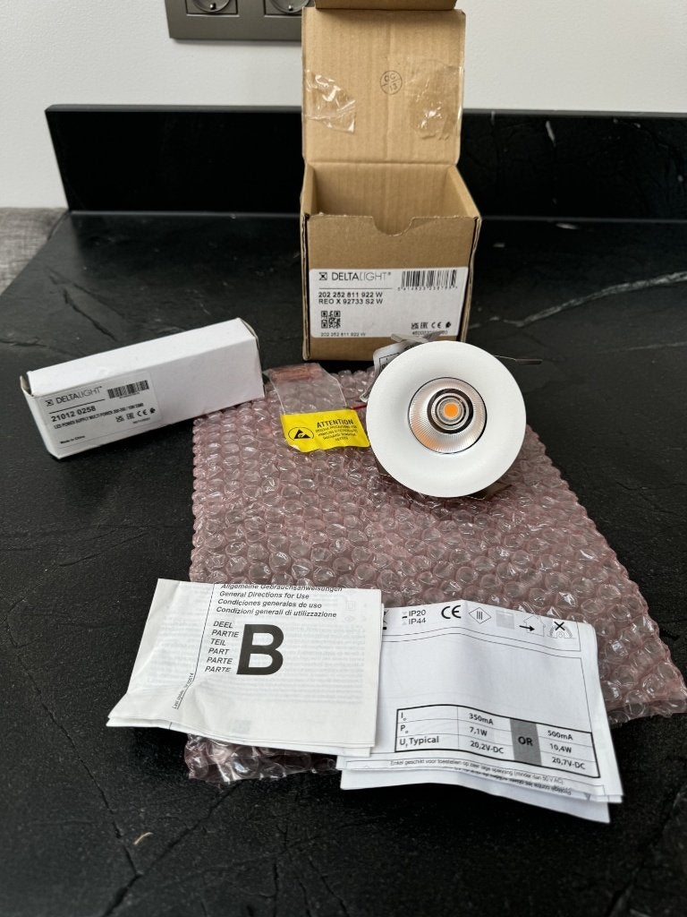 Deltalight REO X 92733 S2 W, Led-lamp, Verzenden, Overige lichtkleuren, Overige fittingen