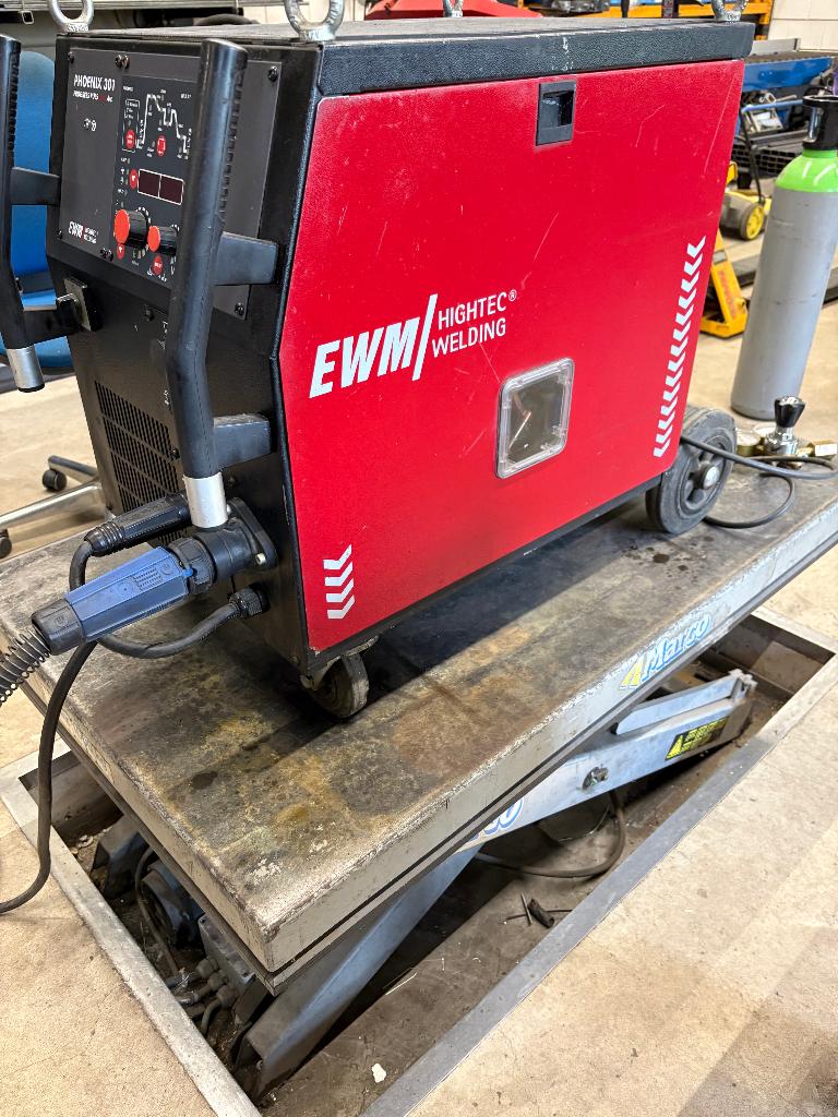 migmachine ewm phoenix 301 lasapparaat, Ophalen, Gebruikt, 250 ampère of meer, Co2