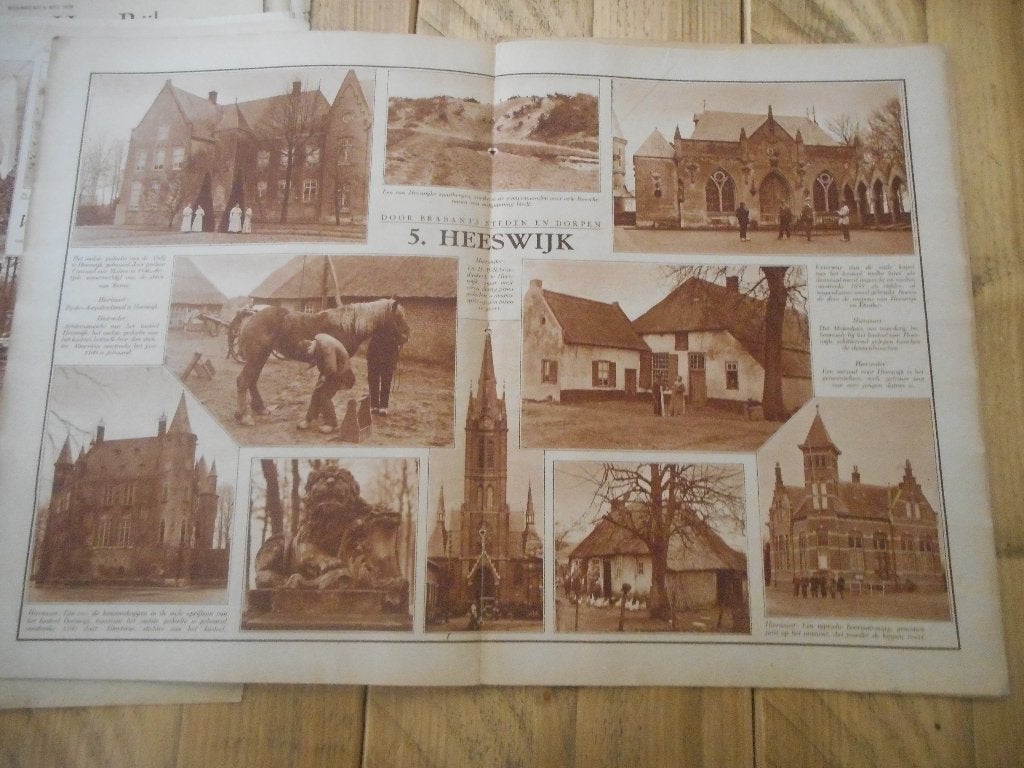Heeswijk. 1929., Ophalen of Verzenden, 1920 tot 1940, Nederland, Knipsel(s)