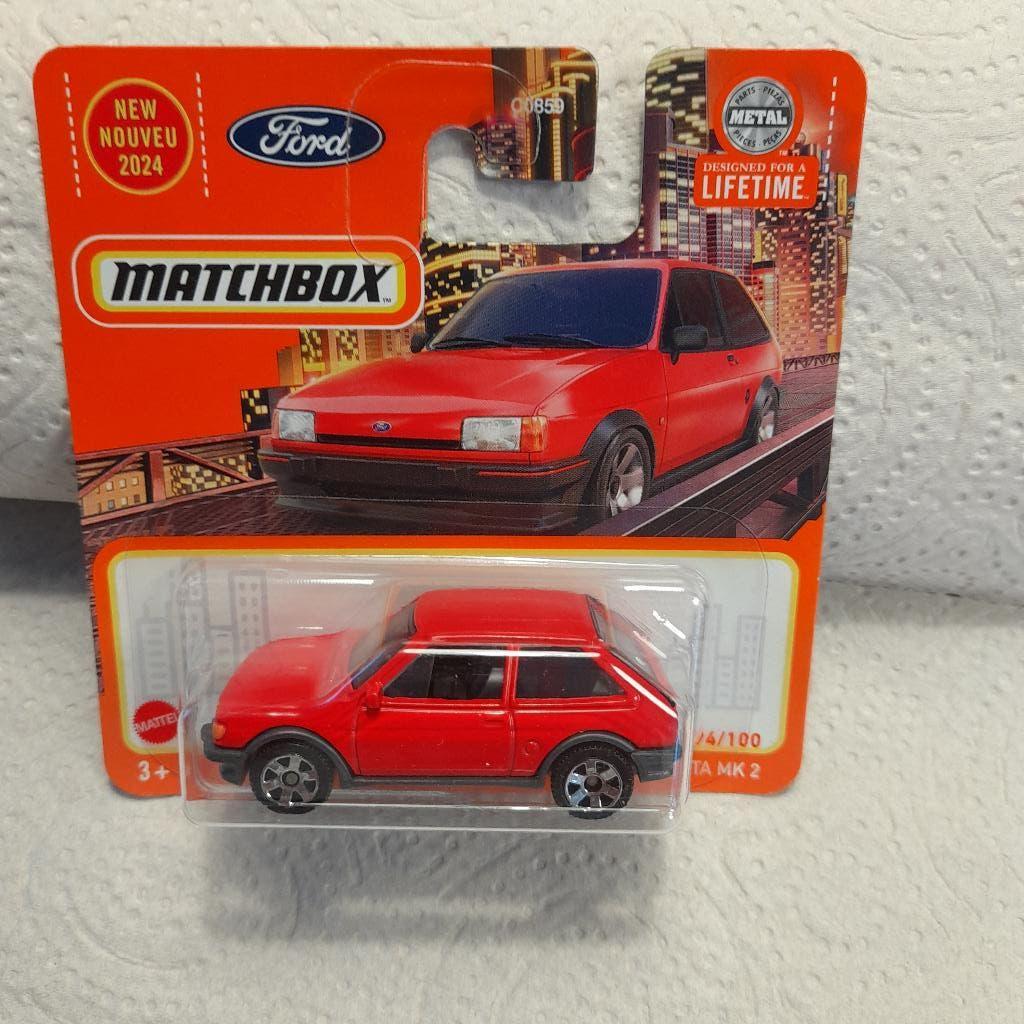 Matchbox Ford Fiesta rood., Verzenden, Nieuw, Auto