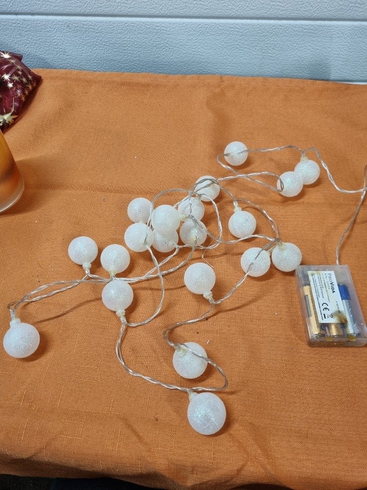verlichting bollen op batterijen, Diversen, Kerst, Ophalen of Verzenden, 'T Olde Gre-j, Info@toldegrej.nl, Endepoelstraat 20f Didam