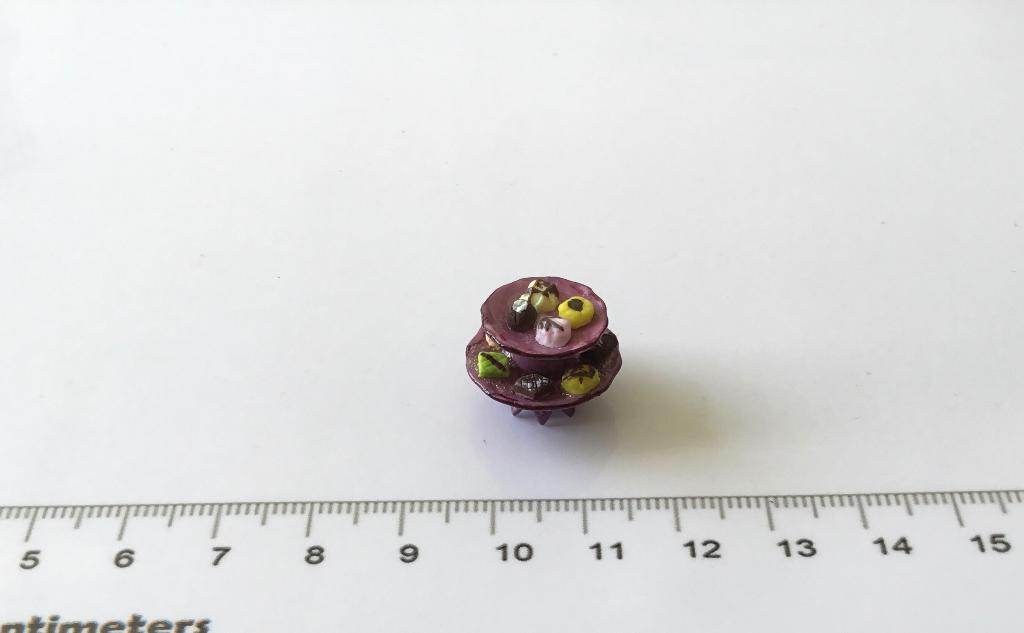 Poppenhuis miniaturen bonbon etagère 92, Ophalen of Verzenden, Nieuw