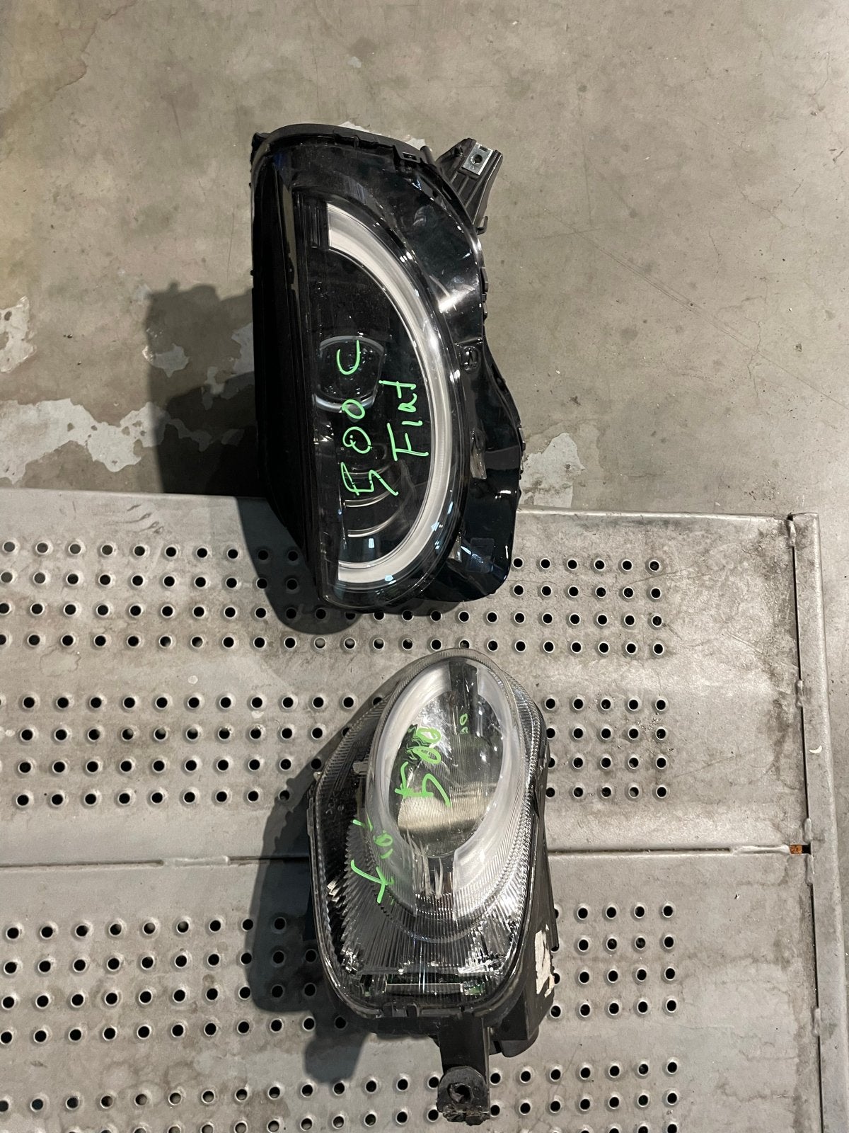 Fiat 500 Electric Koplamp Links Voor 2020-2023, Ophalen of Verzenden, Gebruikt, Fiat