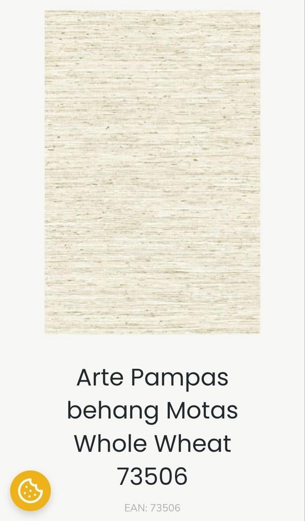 Arte behang Pampas Motas 73506 nieuwe rol, Ophalen of Verzenden, 10 tot 25 m², Groen, Vinyl behang