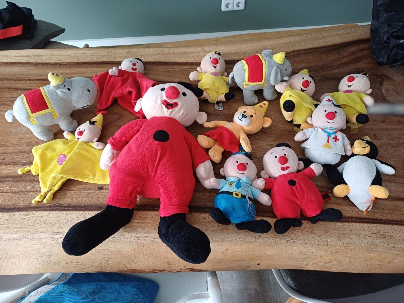 Grote collectie bumba, knuffels, Gebruikt, Overige merken, Overige karakters, Middelgroot (20 tot 80 cm)