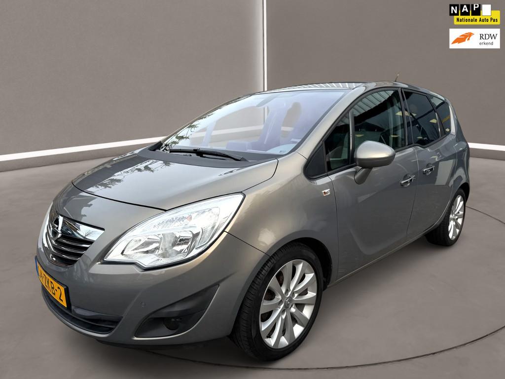 Opel Meriva 1.4 Turbo Cosmo 120 Pk Airco Navi 167 dkm Nap 2e, Voorwielaandrijving, Euro 5, Stof, 680 kg