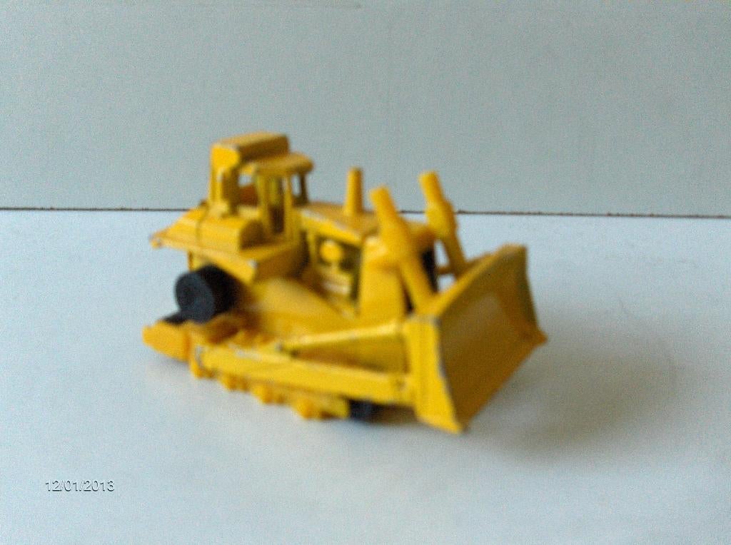 Bulldozer hot wheels zonder rupsbanden 3 inch incompleet, Ophalen of Verzenden, Gebruikt, Tractor of Landbouw