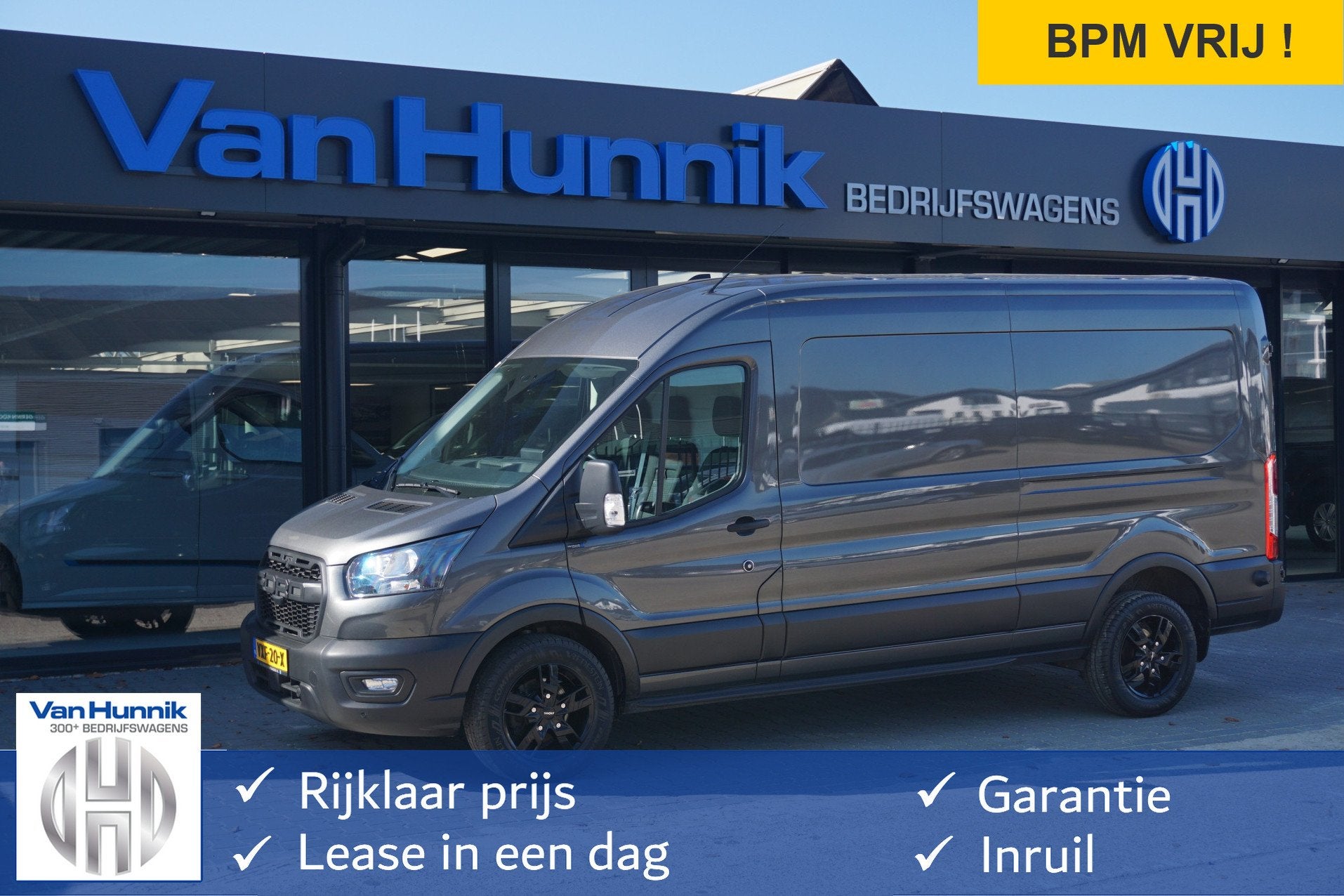 Ford Transit 350L L3H2 Trail Edition AUT 130PK BPM VRIJ! 12", 4 cilinders, 1650 kg, Bedrijf, Diesel