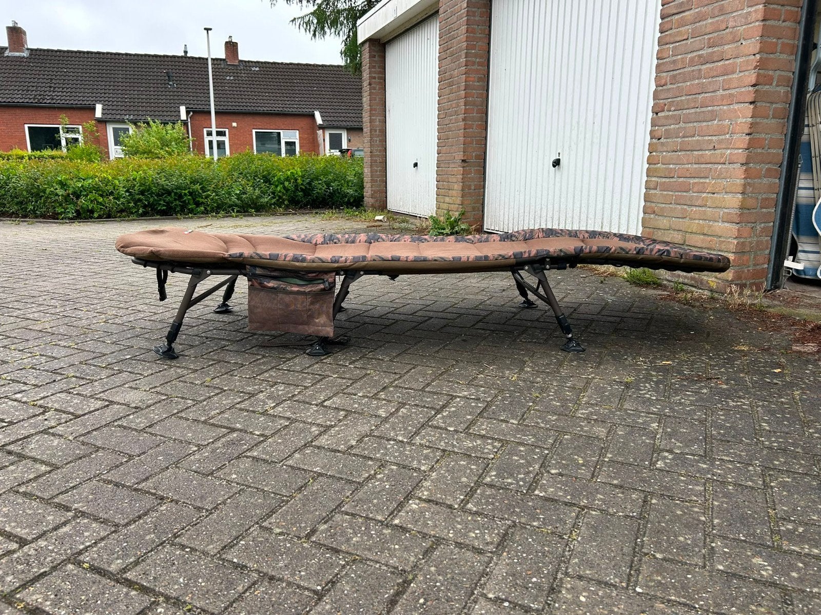 Veldbed, Ophalen